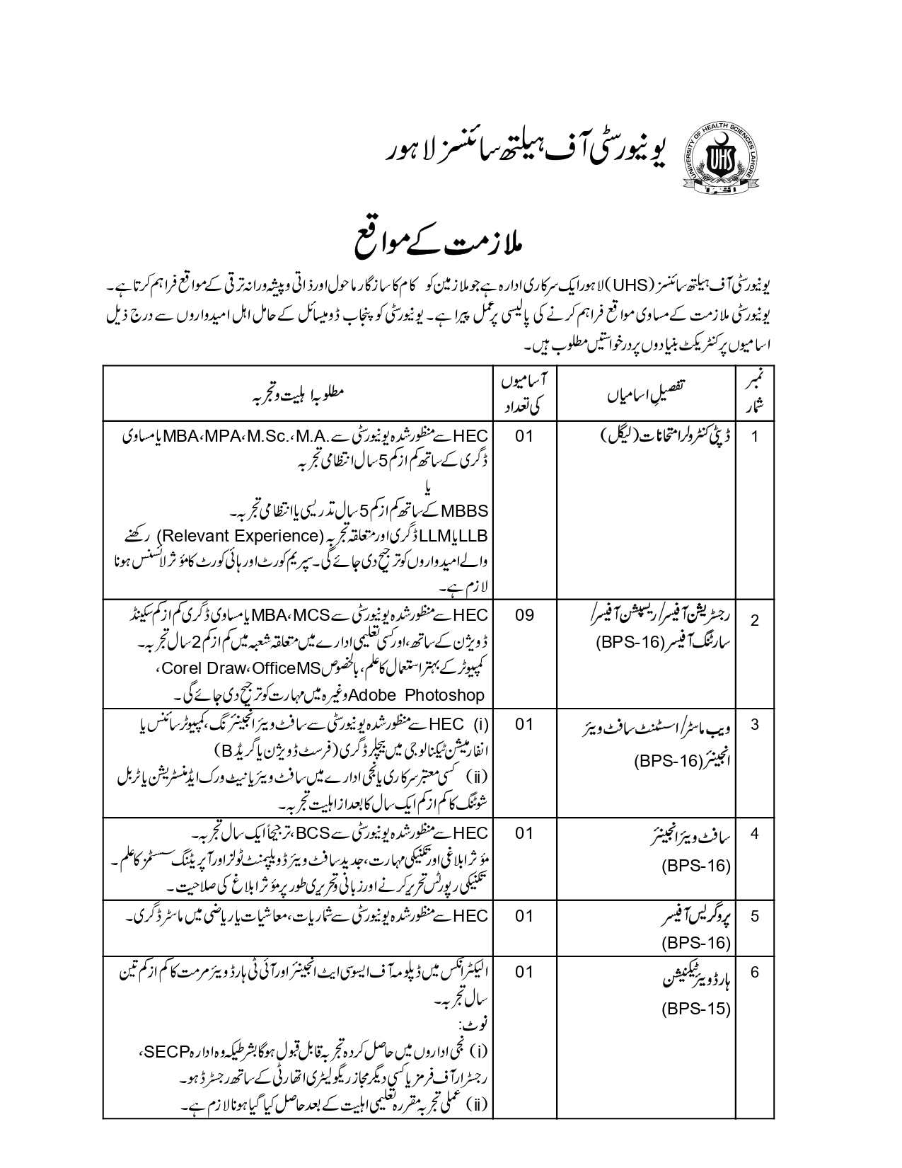 University of Health Sciences